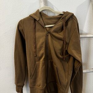 ALO Yoga Brown Hoodie